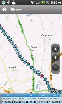 Cloud Tracker android App screenshot 4